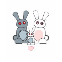 Family of Bunnies camisetas