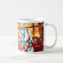 Family set one. Micro-Jungle of the senses Taza De Café