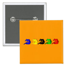 Fan de deportes para mujer para hombre de los arte pins