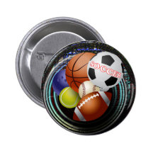 Fan de deportes pins