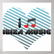 Fan de música de Ibiza Impresiones