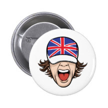 Fan de Reino Unido Pin