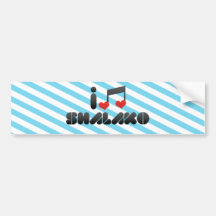 Fan de Shalako Pegatina De Parachoque
