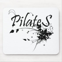 ¡Fan del método de Pilates! Arte de Pilates Tapete De Raton