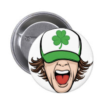 Fan del trébol pin