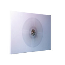Fan montada en la pared impresion en lona