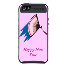 Fan rosada - iPhone 5 protectores
