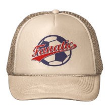 Fanático del fútbol gorros  