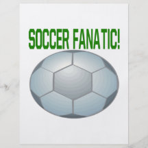Fanático del fútbol tarjeta publicitaria