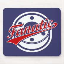 Fanático del hockey alfombrilla de ratón