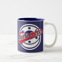 Fanático del hockey taza de café