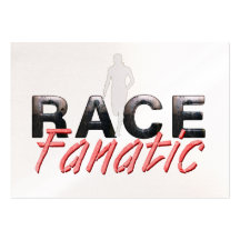 Fanático SUPERIOR de la raza de la pista Tarjetas Personales