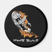 Fans de los kiwis del rugbi de Nueva Zelanda y ima