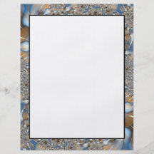 fantasía azul tarjeton