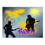Fantasía de la estrella del rock postal