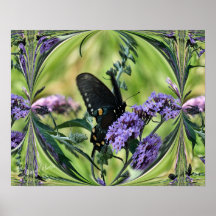 Fantasía de la mariposa impresiones