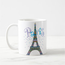 Fantasía de la torre Eiffel 11 onzas. taza