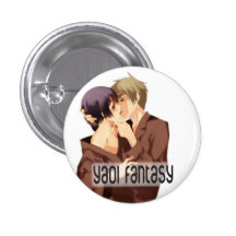 Fantasía de Yaoi - botón Pin