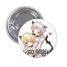 Fantasía de Yaoi - botón Pins