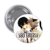 Fantasía de Yaoi - botón Pins