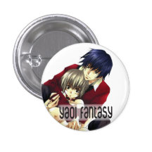 Fantasía de Yaoi - botón Pins