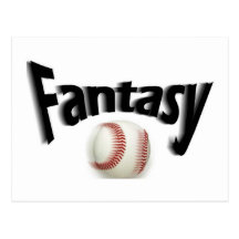 Fantasía V del béisbol Tarjeta Postal
