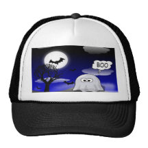 Fantasma de Halloween Gorras