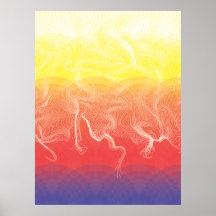 Fantasma de la puesta del sol poster