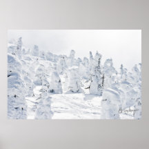 Fantasmas famosos de la nieve impresiones