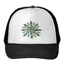 fantástico gorros bordados