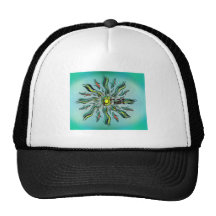 fantástico gorros bordados