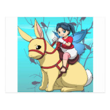 Faries de Manga Postales