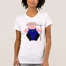 FarmerAnimalpig Camiseta