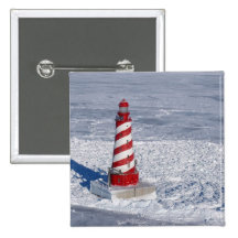Faro blanco del bajío pin