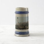 Faro blanco Stein de la isla Taza