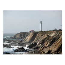 Faro de la arena del punto, California Tarjeta Postal