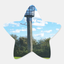 Faro de la armada de la reproducción calcomanías forma de estrella personalizadas