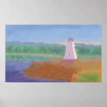 Faro de la bahía, poster