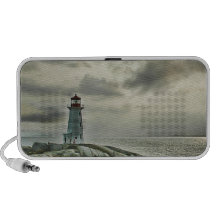 Faro de la ensenada de Peggy Notebook Altavoz