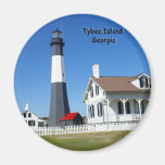 Faro de la isla de Tybee Imanes