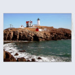 Faro de la protuberancia pequeña - York, Maine tarjetas