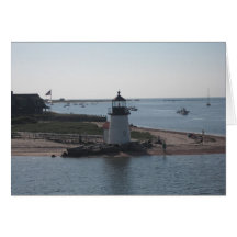 Faro de Nantucket Tarjeton