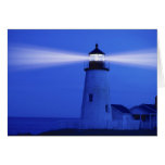 Faro de Pemaquid   de la TARJETA de FELICITACIÓN