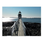 Faro del punto de Marshall Tarjeta Postal