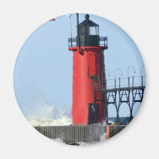 Faro del sur del asilo imán de nevera