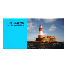FARO INGLATERRA DE FARNE TARJETAS CON FOTOS PERSONALIZADAS