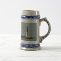 Faro LBI NJ de "Barney viejo" Barnagat Tazas
