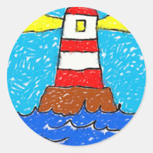 Faro manchado pegatinas  