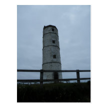 Faro original en Flamborough Tarjetas Postales