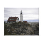 Faro principal de Portland en lona Impresiones De Lienzo